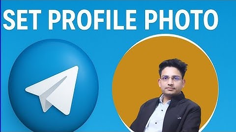 Telegram Profile Picture Kaise Lagaye || How To Set Profile Photo On Telegram
