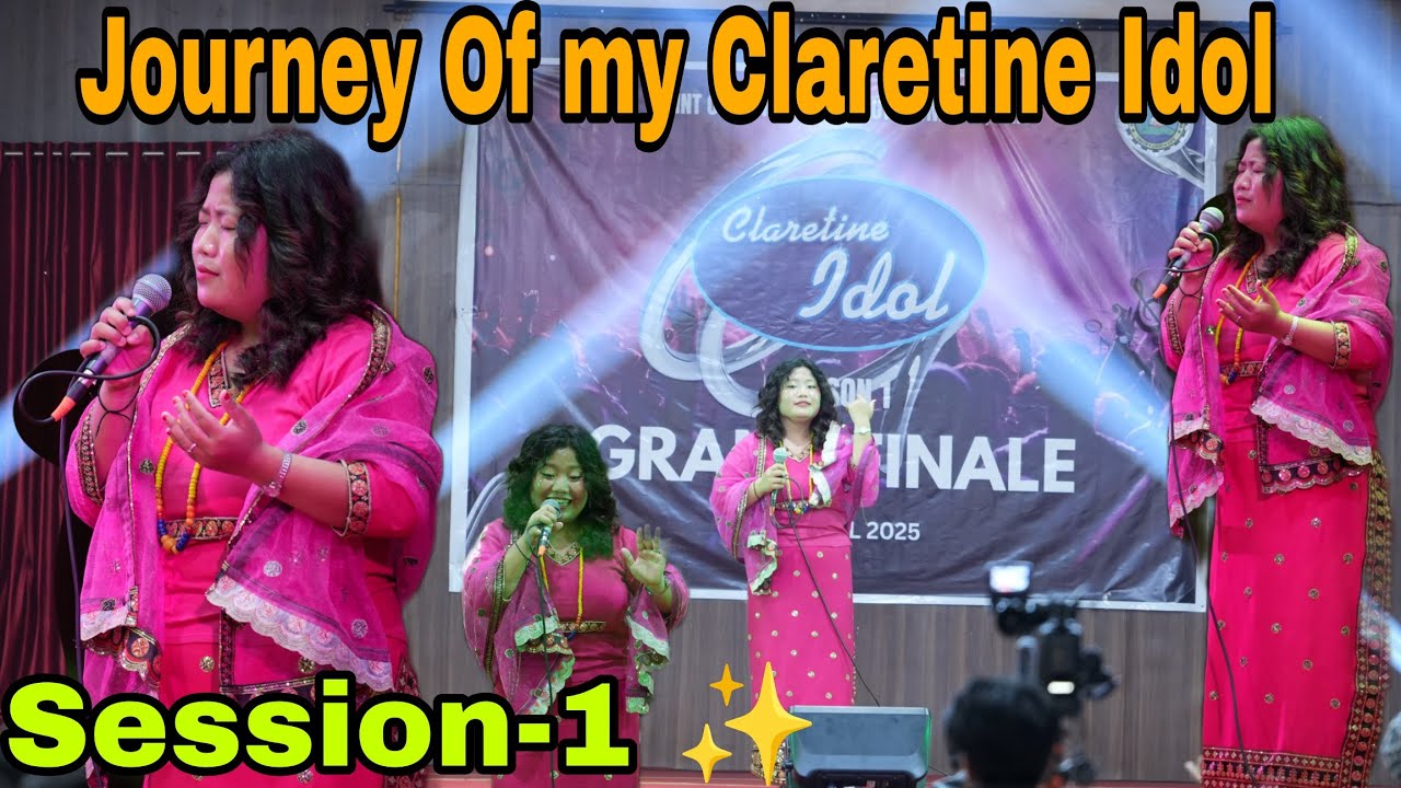 Kuri Tateh Claretine Idol Journey of Session-1| During My Final year| Famous for 90's😬 Song | 2025✨