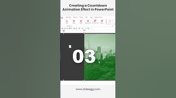 Creating a Countdown Animation Effect in PowerPoint
