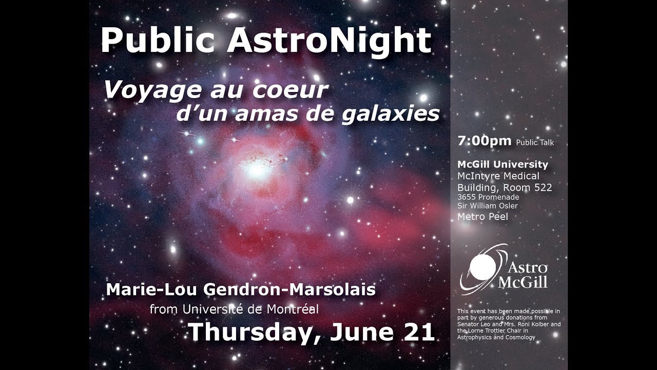 AstroNight: Voyage au coeur d'un amas de galaxies