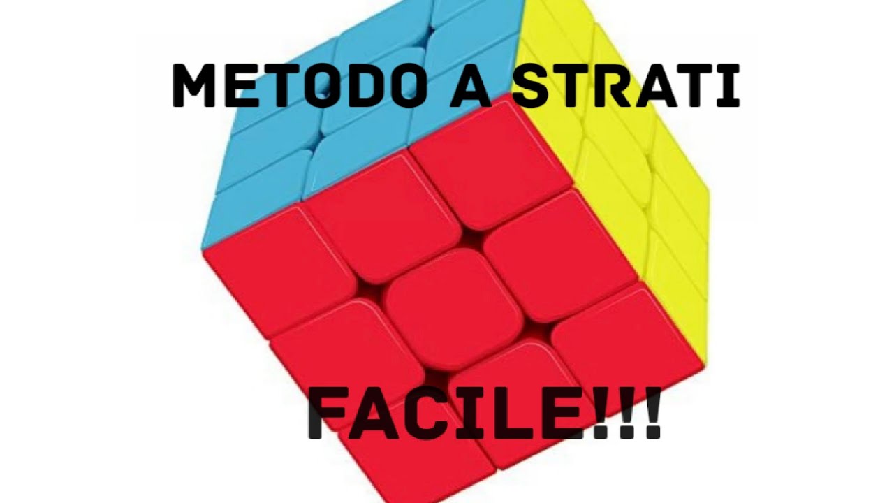 COME FARE IL CUBO DI RUBIK | Metodo facile a strati - YouTube
