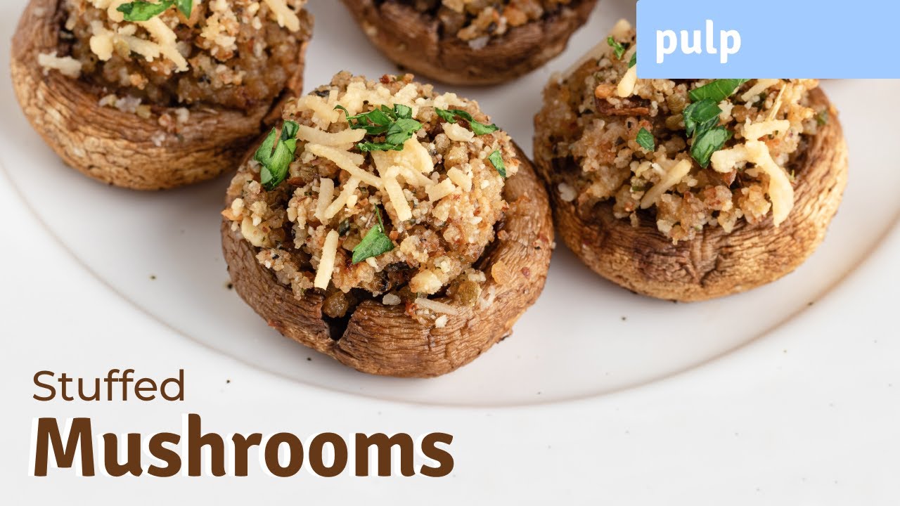 The #1 ALMOND COW STUFFED MUSHROOMS Recipe You Need To Try