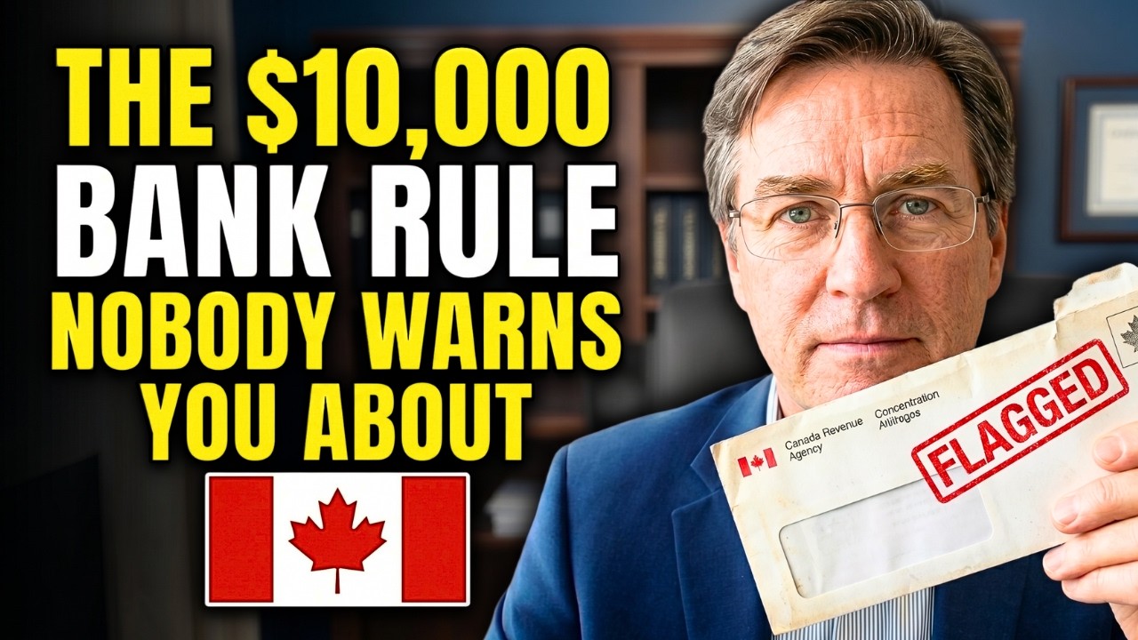 The $10,000 Bank Rule the CRA Won't Explain to Canadians — Most Retirees Get Caught