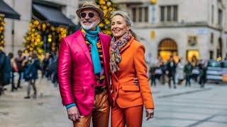 What People Wear in London - Over 50 Street Style