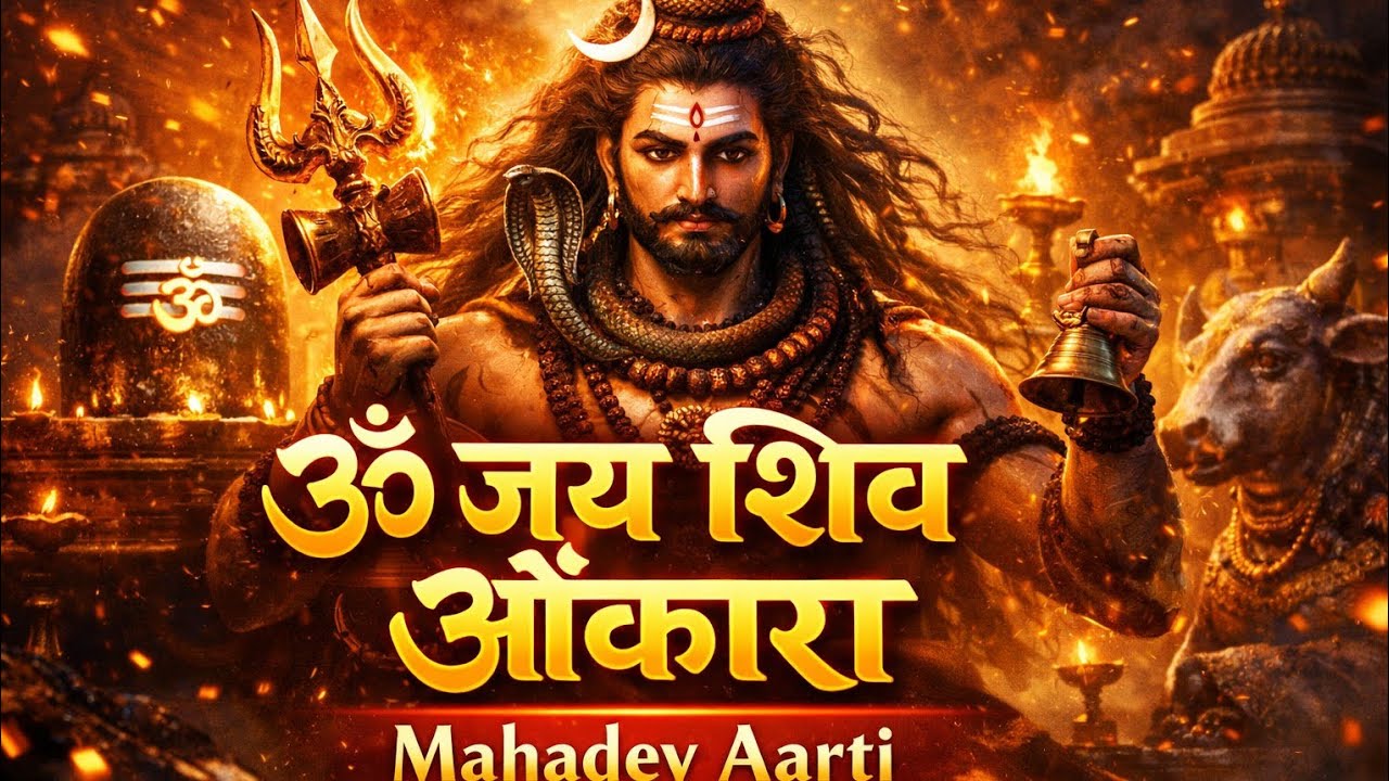 Shiv Aarti 2026 | Om Jai Shiv Omkara | Full HD Devotional Songसावन स्पेशल 🕉️ Mahadev Aarti | 