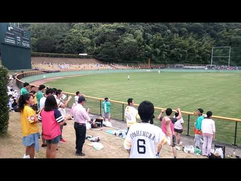 20160903 ホークス張本優大に吉永応援歌@別府