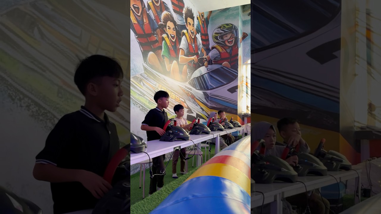 Main kapal remote control di Boxiest 123 Mall Bogor 