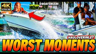 BIG MISTAKE @HAULOVERINLET| BOATSMIAMI |HAULOVERINLET|MIAMI #boatsmiami #hauloverinlet #yt #miami