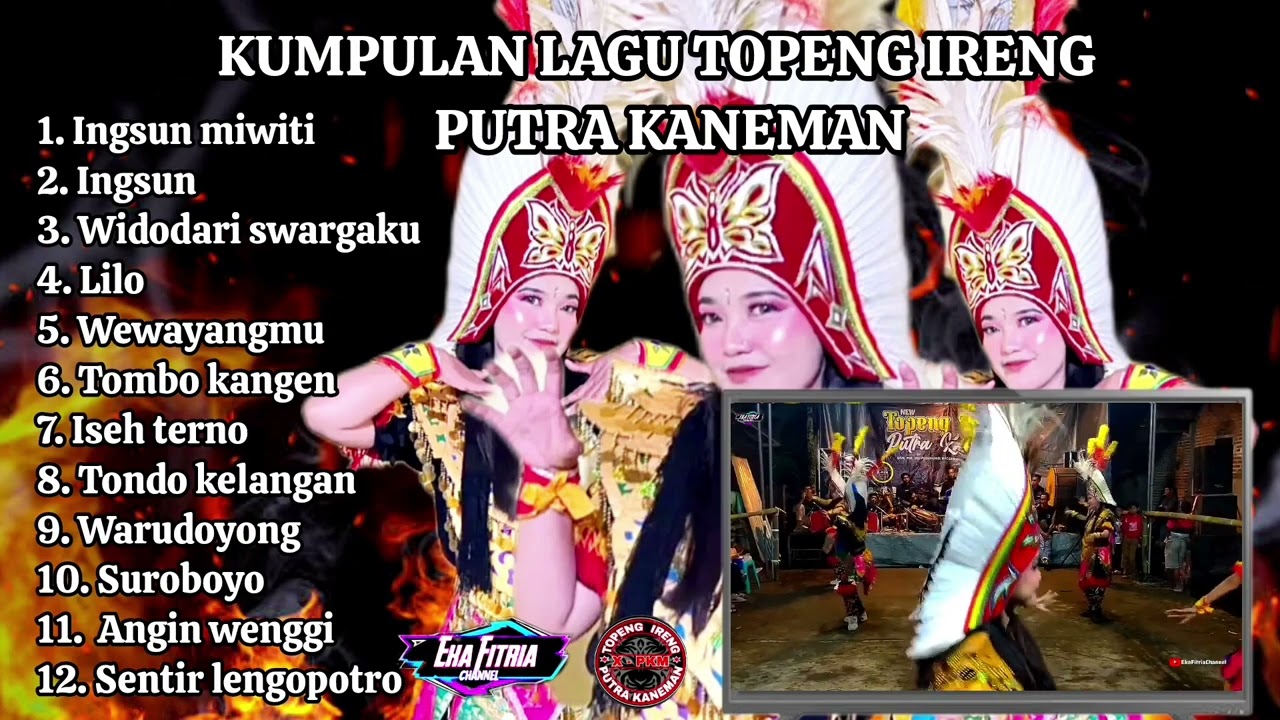 🔴 KUMPULAN LAGU TOPENG IRENG NEW PUTRA KANEMAN 