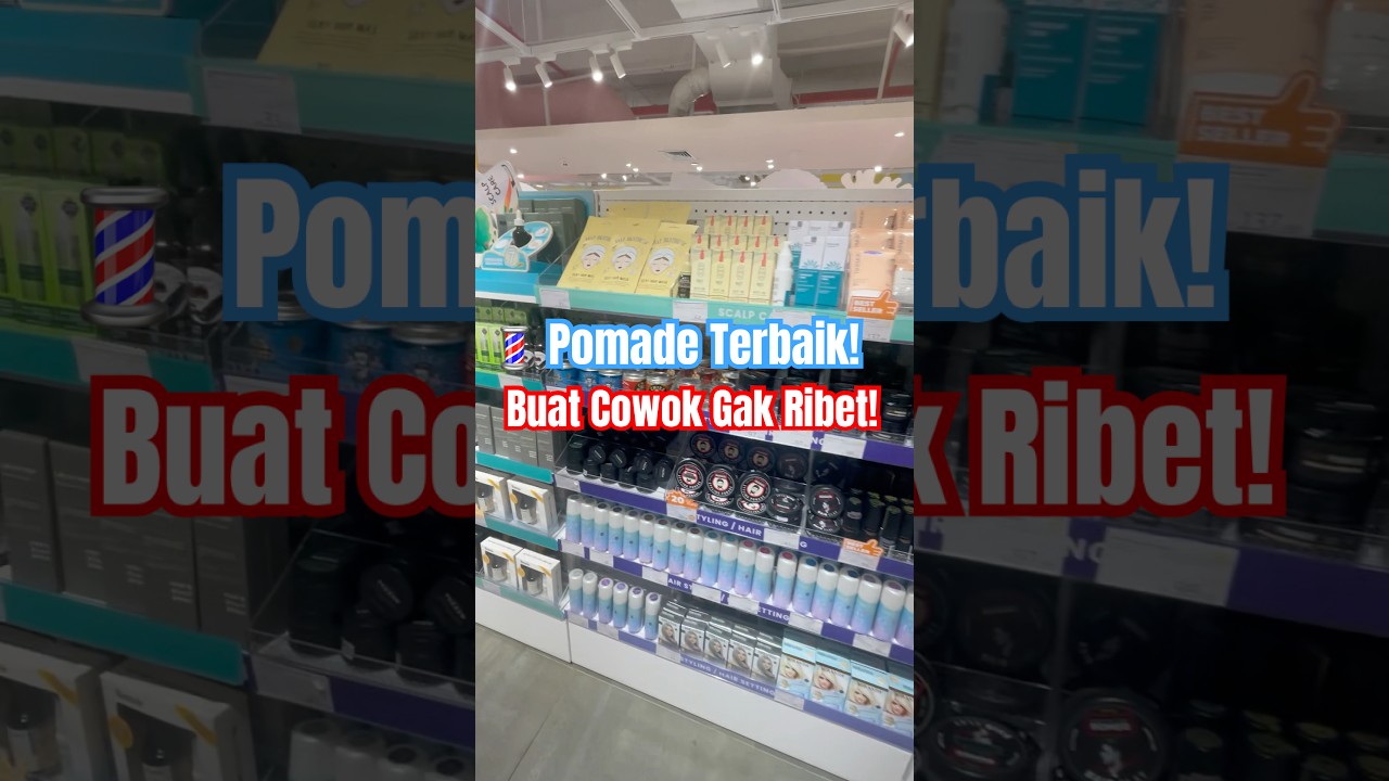 Styling Pomade TERBAIK! Biar Rambut Gak Ngambek Lagi 😎 