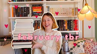all the books I want to read in febraury! 📚💕✨(feb tbr!!)