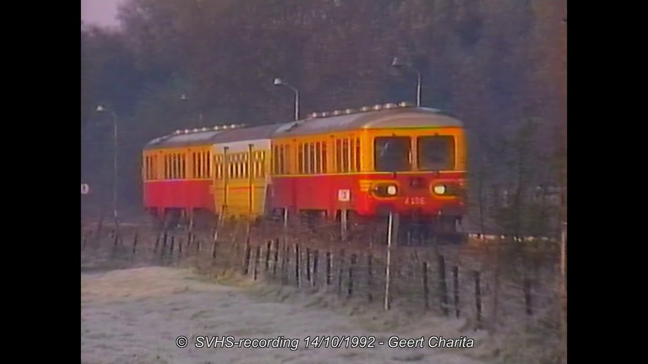 (41) NMBS-SNCB – L82 Aalst-Burst, Vijfhuizen, Erpe-Mere, Bambrugge, 1991, 92 & 93
