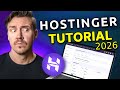 Hostinger Tutorial 2025 | Learn How To Build &amp; Host A Website Like A PRO!
