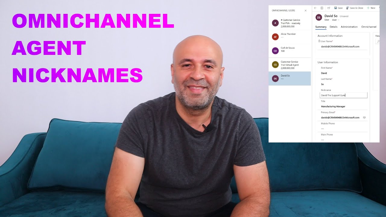 Omnichannel Agent Nicknames PowerPlatformTV 036 YouTube