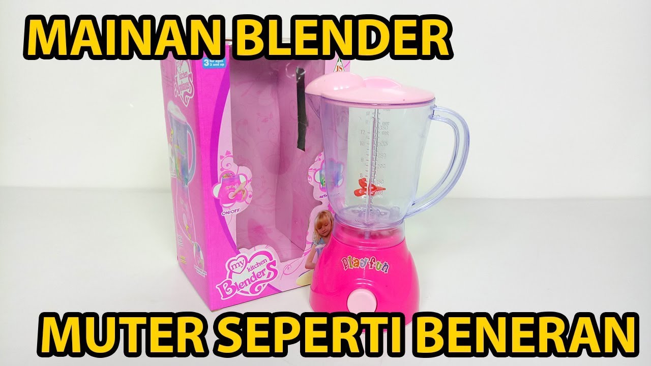 Unboxing Mainan Anak Masak-Masakan Gourmet Kitchen Appliances Bisa Mixer & Blender Beneran!!. 