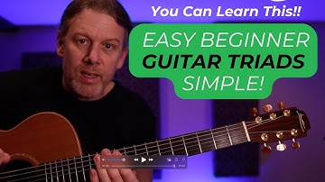 Guitar Triads For Beginners - Three Chord Inversions - Strings 1-2-3
