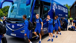 MUDRYK SPOTTED AS CHELSEA SQUAD TRAVELS FOR SECOND PRE-SEASON CLASH! screenshot 1