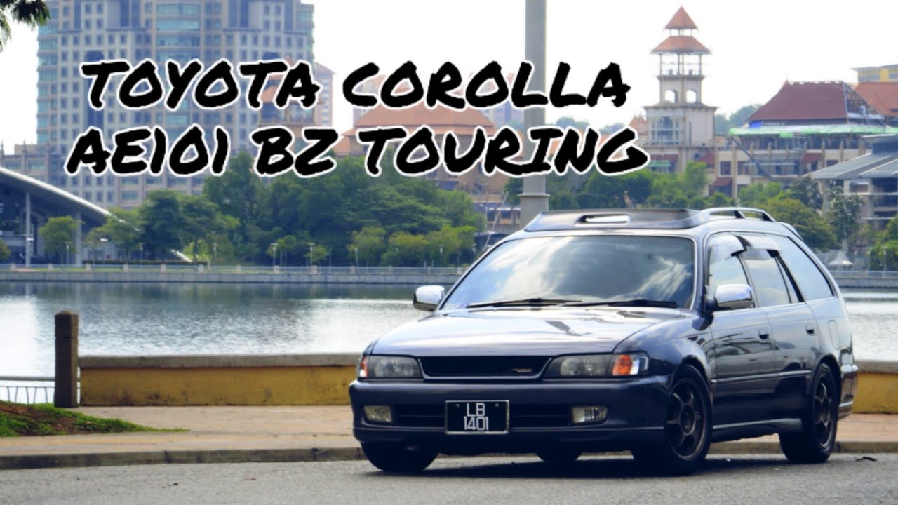 Toyota Corolla AE 101 BZ TOURING Amir Hakim - YouTube