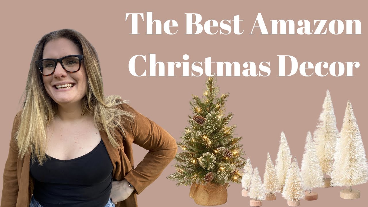 Amazon Holiday Home Haul The BEST Amazon Christmas Decor YouTube