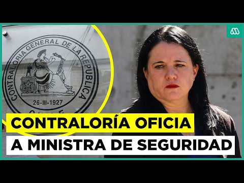 Contraloría oficia a ministra de Seguridad y PDI por remoción de exjefa de Inteligencia