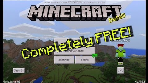 How to install Minecraft Pocket Edition for FREE (No license and no paying) ||| By Gundom Playz😊