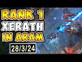 WHEN THE RANK 1 XERATH GETS HIM IN ARAM (PENTAKILL 28+ KILLS) - League of Legends