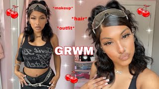 GRWM: TAKING MYSELF ON A DATE ♡ makeup\/hair\/outfit