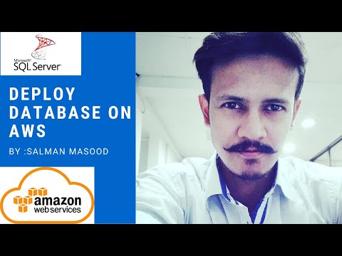 Connect To Amazon RDS SQL Server Management Studio| Deploy Sql Server Database to AWS