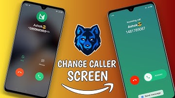How to Change Caller Screen In Any Android Devices - Caller Screen Change