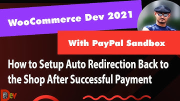 WOOCOMMERCE (2021) - HOW TO SETUP AUTO REDIRECTION BACK TO SHOP AFTER SUCCESSFUL PAYMENT IN PAYPAL