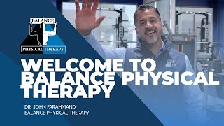 WELCOME TO BALANCE PHYSICAL THERAPY | Balance Physical Therapy