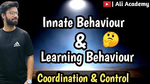 Behaviour🤔| Innate or Instinctive Behaviour | Learning Behaviour | Instinctive & Learning Behaviour