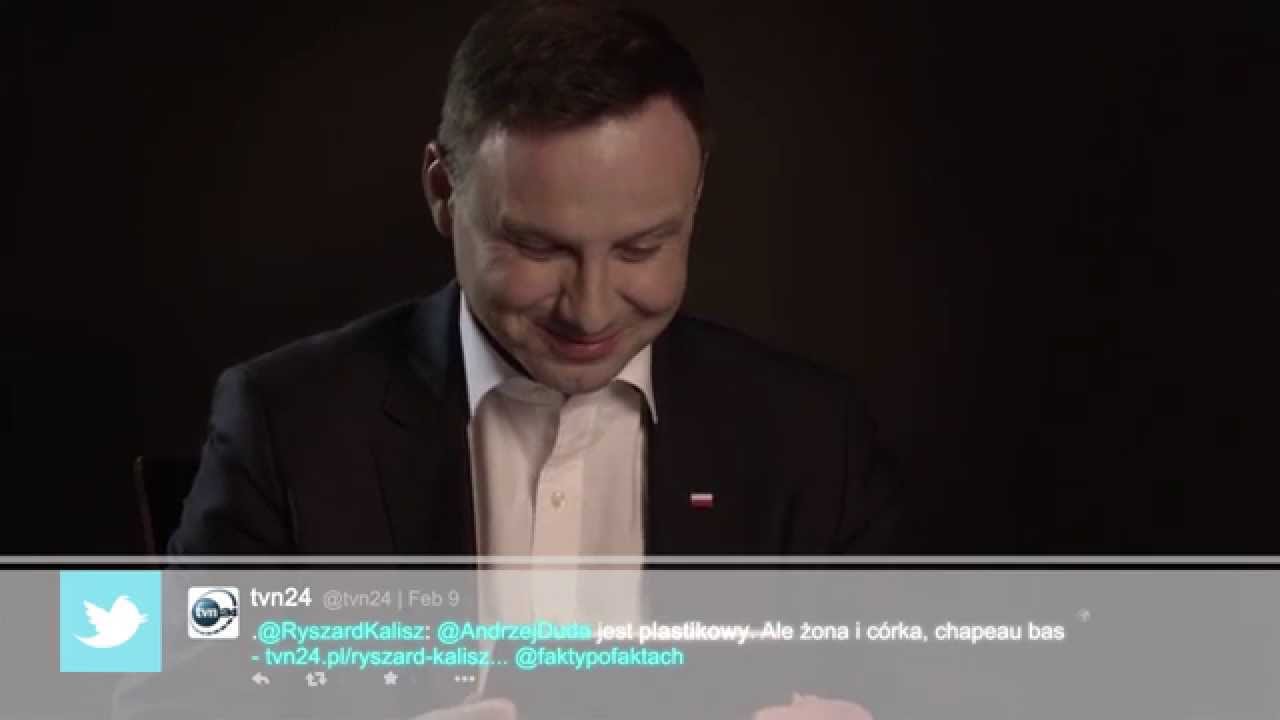 Andrzej Duda na Prima Aprilis