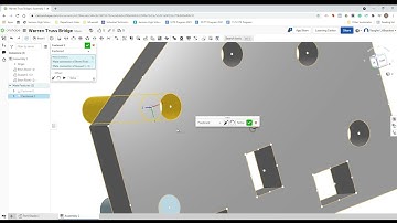 Warren Truss Bridge Onshape Tutorial 6
