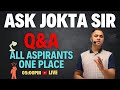 ASK JOKTA SIR || QNA || FOR ALL ASPIRANTS  Part-2  #mandi #dharamshala #shimla #joktaacademy