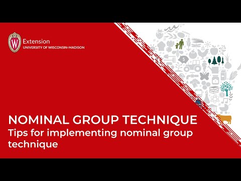 Video: In nominale groeptegniek?