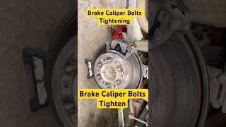 How to Tighten Brake Caliper Bolts Correctly | Proper Method #aliautoworkshop #balljoint #autofixing