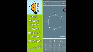 Math Riddles Level 48 📐📊📚 Math IQ Test puzzle | walkthrough, Android, offline gameplay @MahfuzFIFA screenshot 3