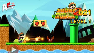 Super Mob's World 2021 - Jungle Adventures 4 - Level 1 / Gameplay Walkthrough (Android, iOS) screenshot 4