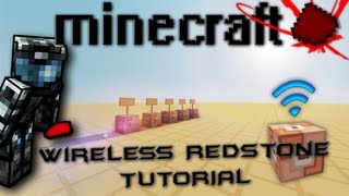 Commandblock wireless Redstone - Tutorial