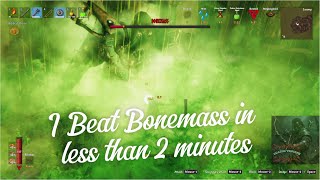 Valheim | How to kill bonemass in less than 2 minutes | Bonemass Guide