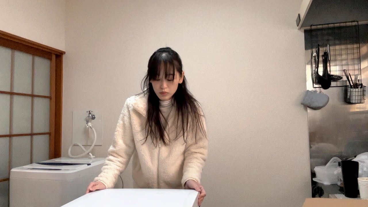 ついに、我が家に冷蔵庫と洗濯機が来た！！！