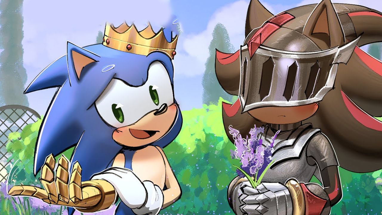 Sonadow - By My Side, Sir Lance | Sonic Comic Dub | Sky Comic