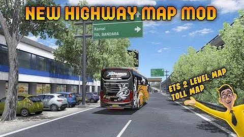 NEW HIGHWAY MAP MOD 😮| RELEASED 💥| ETS 2 LEVEL MAP| WITH TOLL