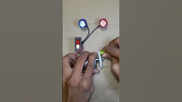 Powering Two Bike Fog Light With A Gear Motor #diy #generator #dcmotor