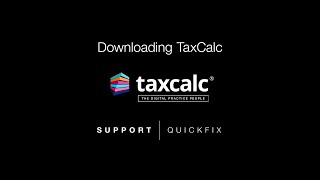 TaxCalc Support - Downloading TaxCalc screenshot 3