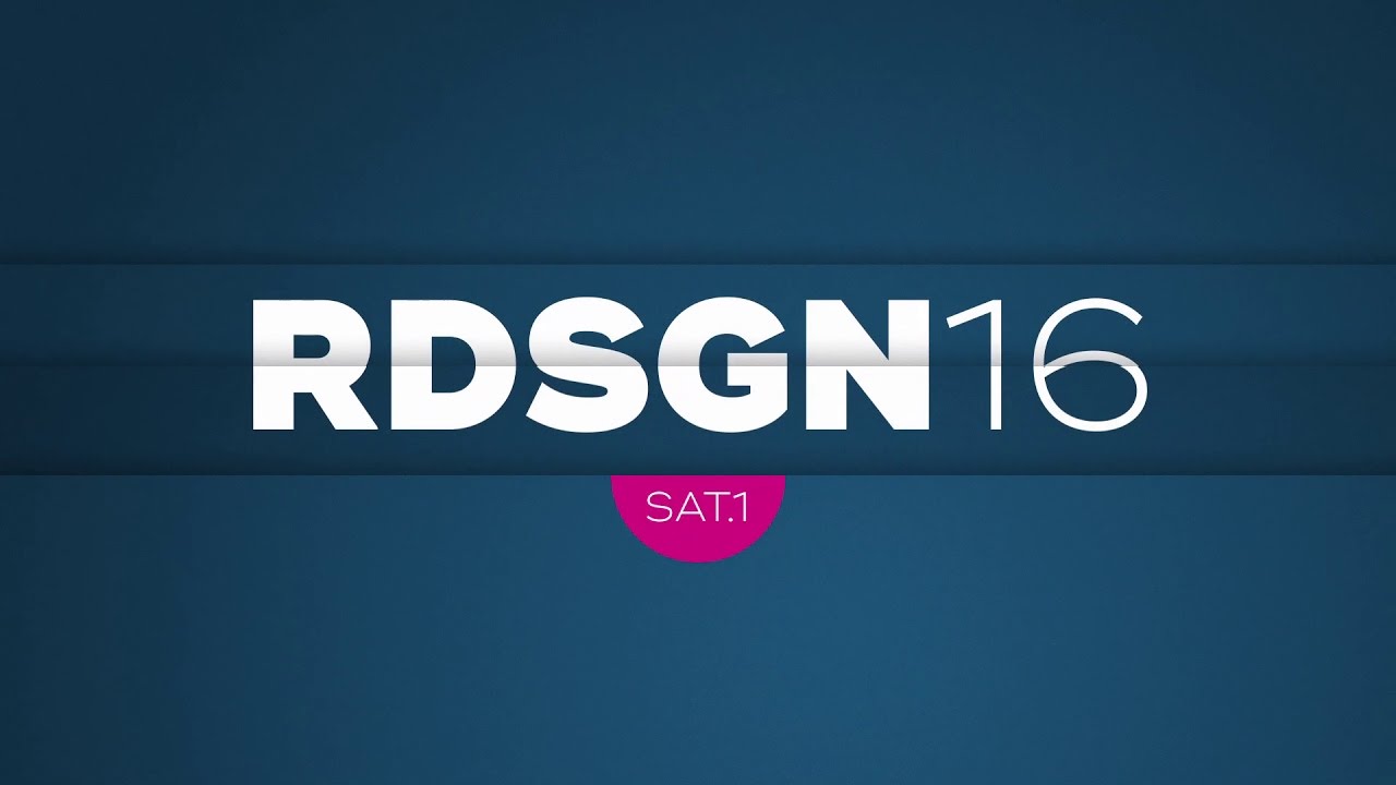 「SAT.1 Redsign 2016」