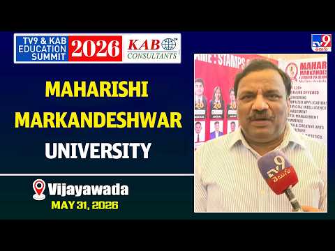 Maharishi Markandeshwar University | TV9 Education Expo 2026 in Vijayawada - TV9 Network - TV9