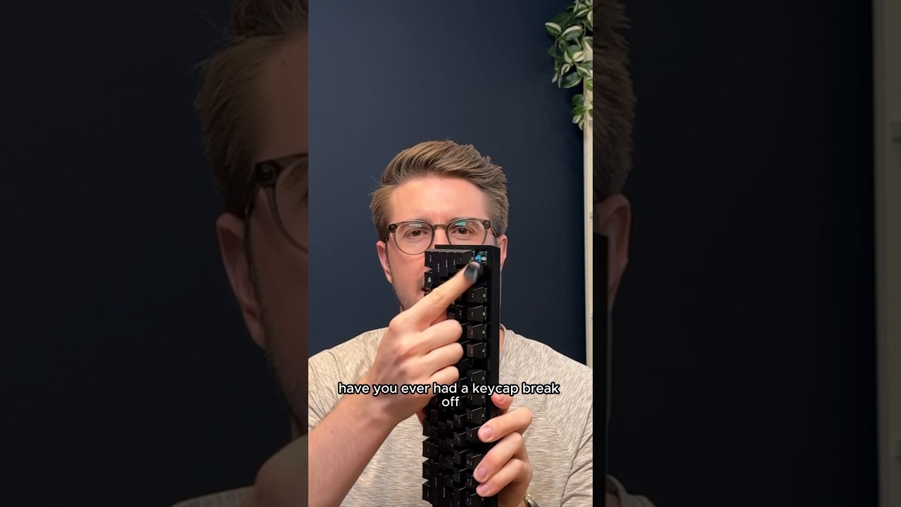 I 3D printed a new escape key 