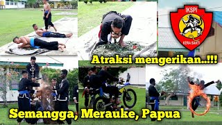 Nger!!! Atraksi IKSPI Kera Sakti Merauke Papua || Semangga